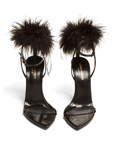 ysl feather shoes|Women's Saint Laurent Shoes .